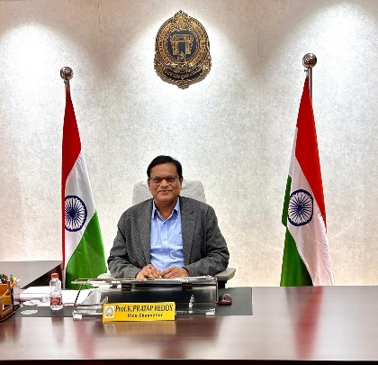 Prof. K. Pratap Reddy, Vice-Chancellor