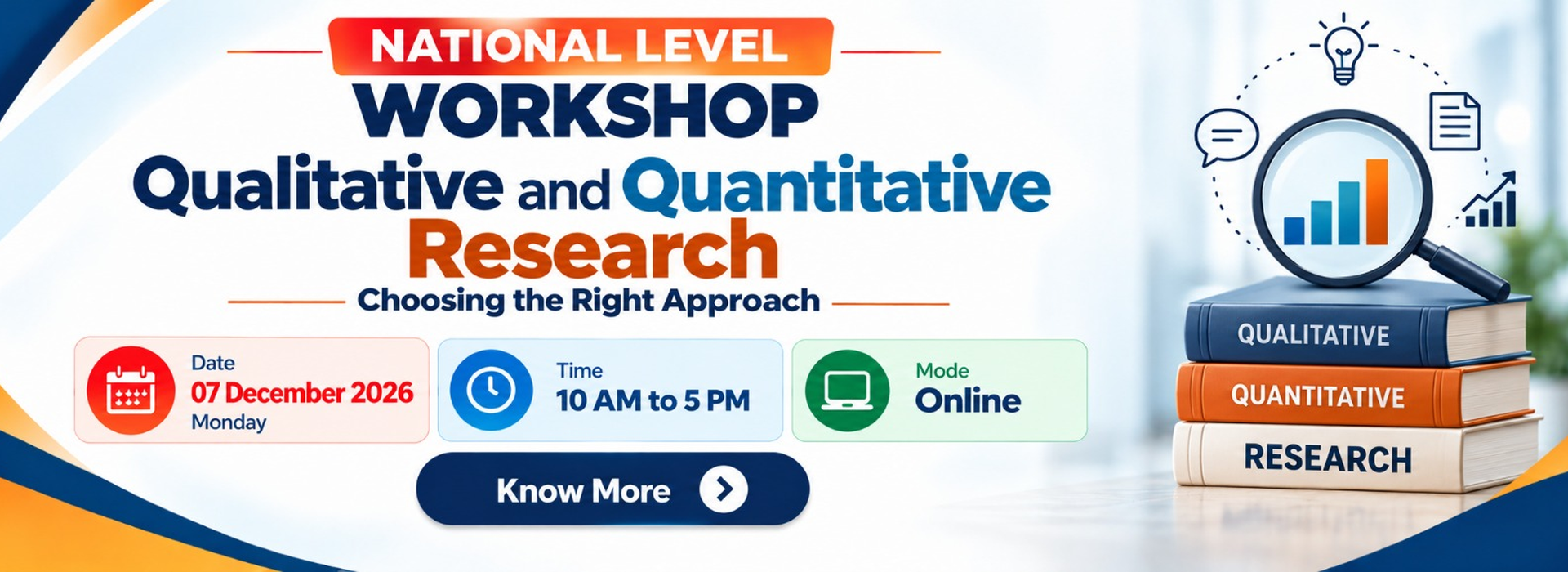 Qualitative and Quantitative Research: Choosing the Right Approach — 7 December 2026