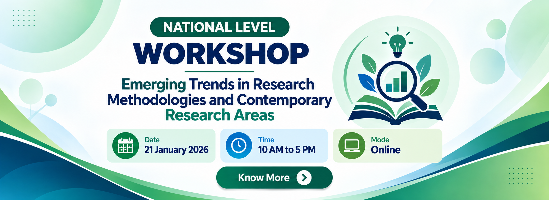 Emerging Trends in Research Methodologies and Contemporary Research Areas — 21 January 2027